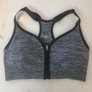 Sports Bra, Gray & Black - New, never worn
